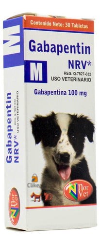 Gabapentin Nrv M Gabapentina 100 Mg 30 Tab Norvet Perros | CLIKEA PETS