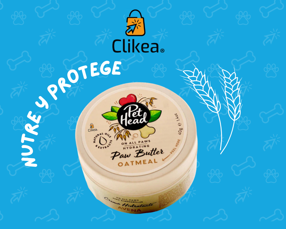 Nutre y Protege las Almohadillas de tu Mascota con Pet Head Crema de Nutrición de Avena
