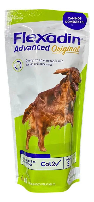 Flexadin Advanced Vetoquinol 60 Comprimidos para Perro