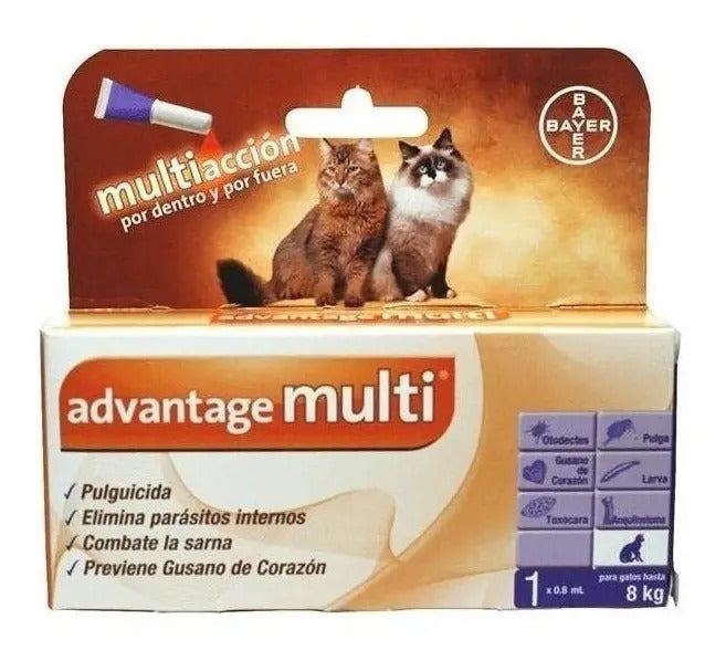 Advantage Multi Gatos 4 a 8 kg