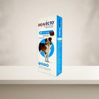 Bravecto Perro 20 a 40 kg 1000 mg - 1 tableta — empaque original en ambiente neutro