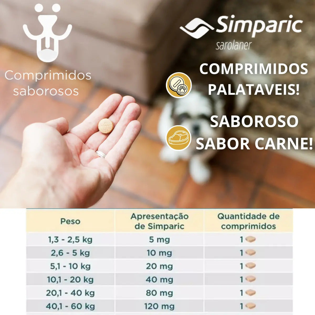 Simparica 1 tableta 10-20 kg