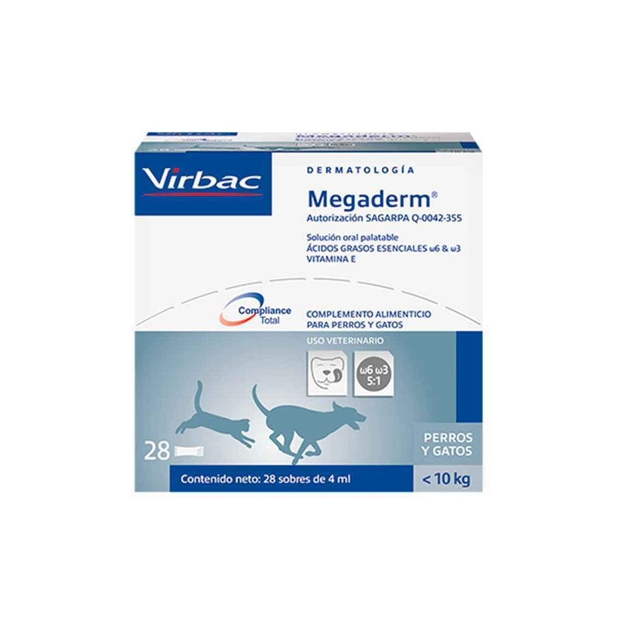 Megaderm Virbac Para Perros Y Gatos Acidos Grasos
