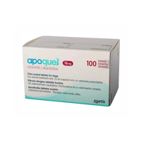 Foto de referencia: Zoetis Apoquel 16 mg Caja con 100 Tabletas