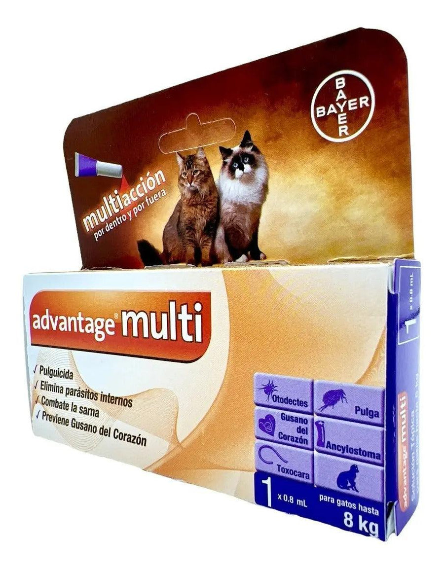 Advantage Multi Gatos 4 a 8 kg - pipeta 0.8 ml