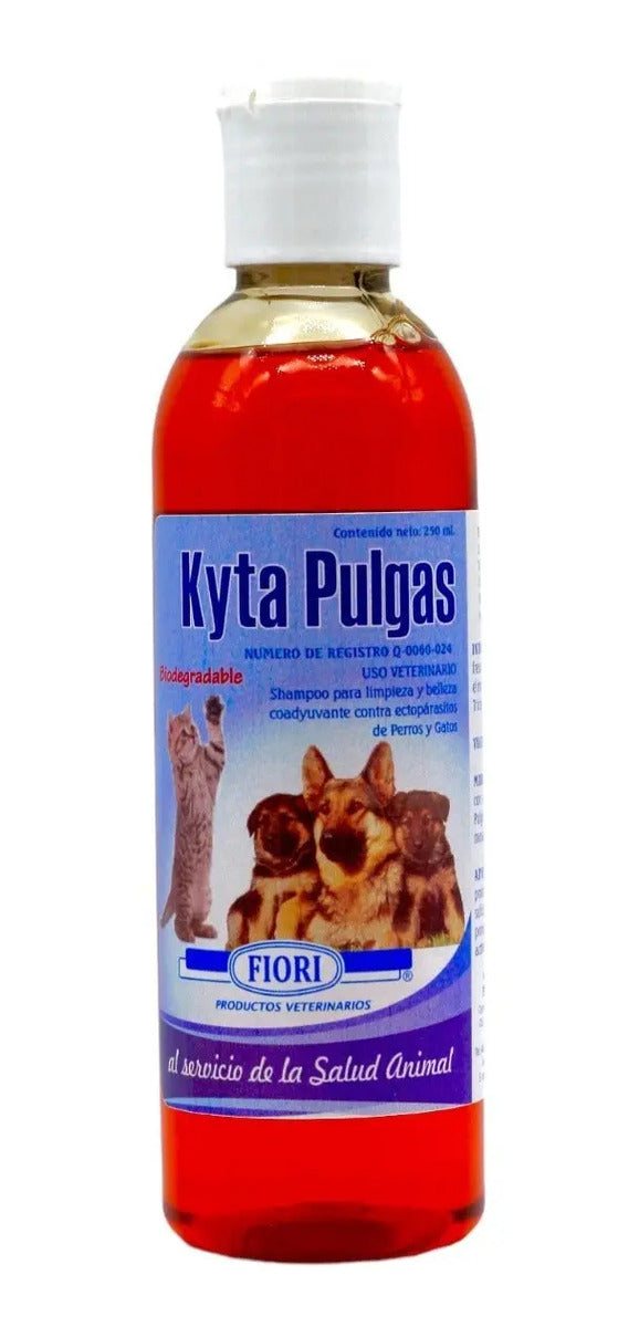 Kyta Fiori Shampoo Antipulgas Perros y Gatos 250 ml