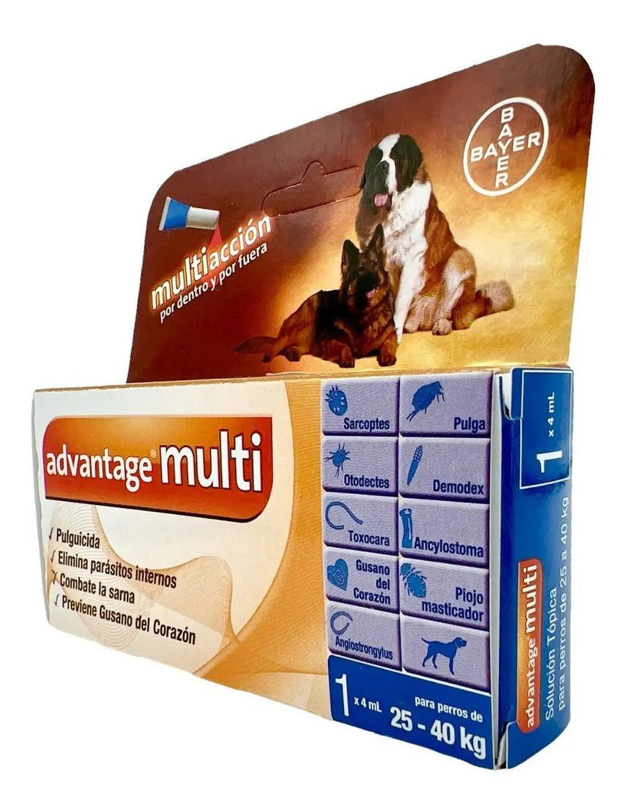 Advantage Multi Pipeta Perro 25 a 40 kg 4 ml