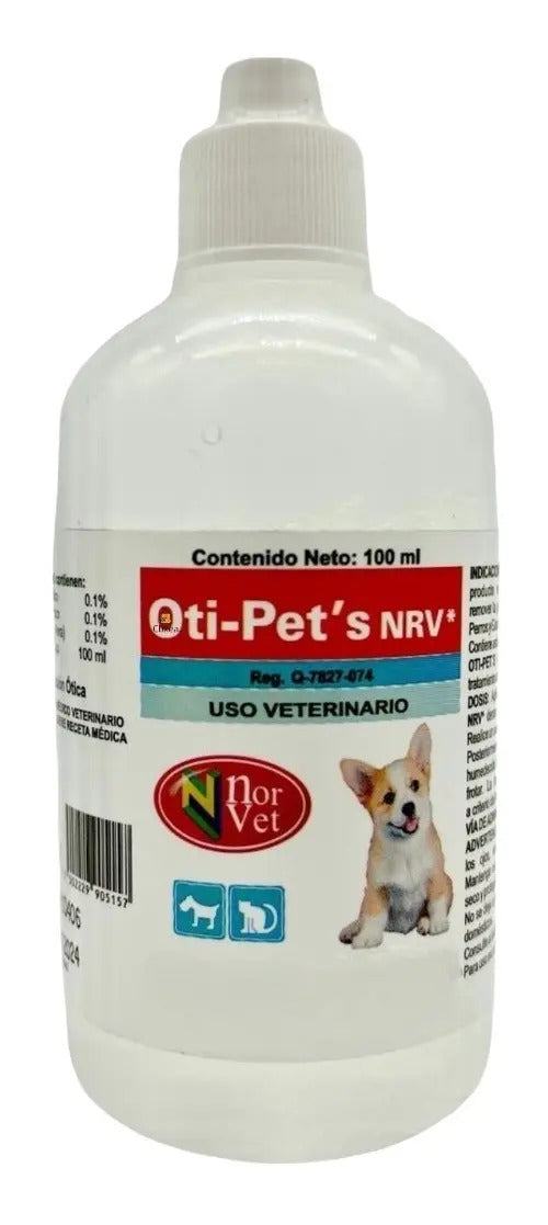 Oti Pets NRV Norvet Solucion Limpiadora Otica Perros y Gatos 100 ml