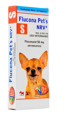 Flucona Pets NRV S Norvet Fluconazol 50 mg Perro - 10 tabletas