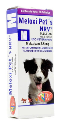 Meloxi Pets M Norvet Meloxicam 2.5 mg 30 tabletas