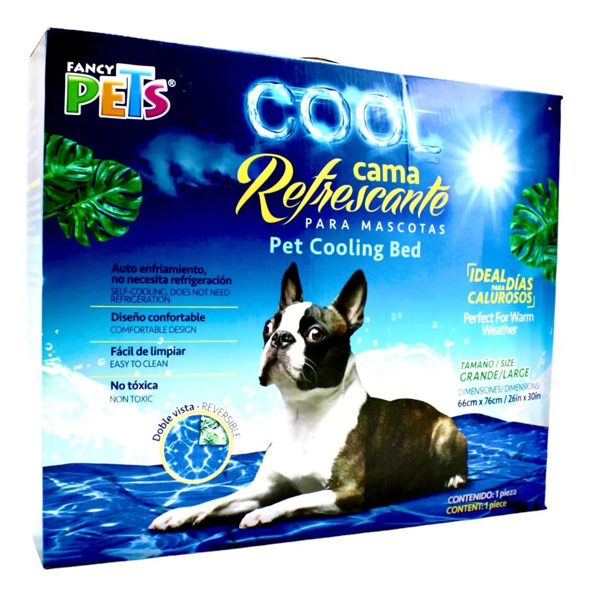 Fancy Pets Cool Cama Refrescante Grande para Perro