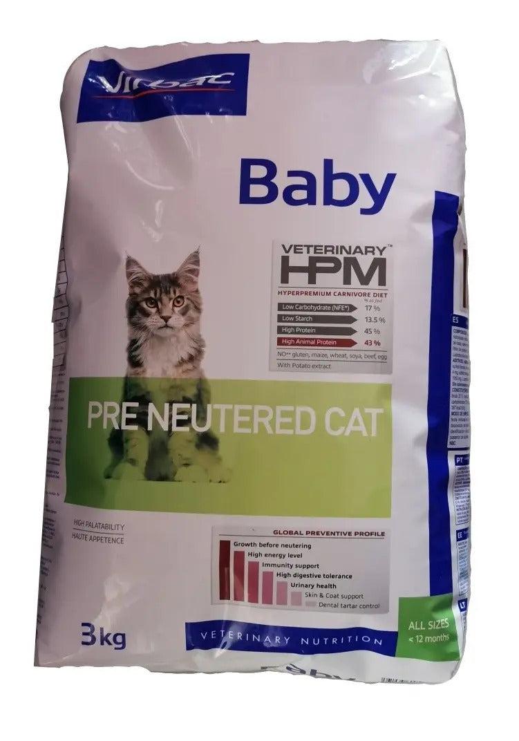 Virbac HPM Baby Pre Neutered Cat 3 kg