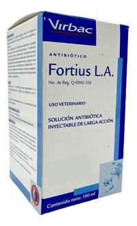 Virbac Fortius L.A. Solucion Antibiotica Bovinos 100 ml