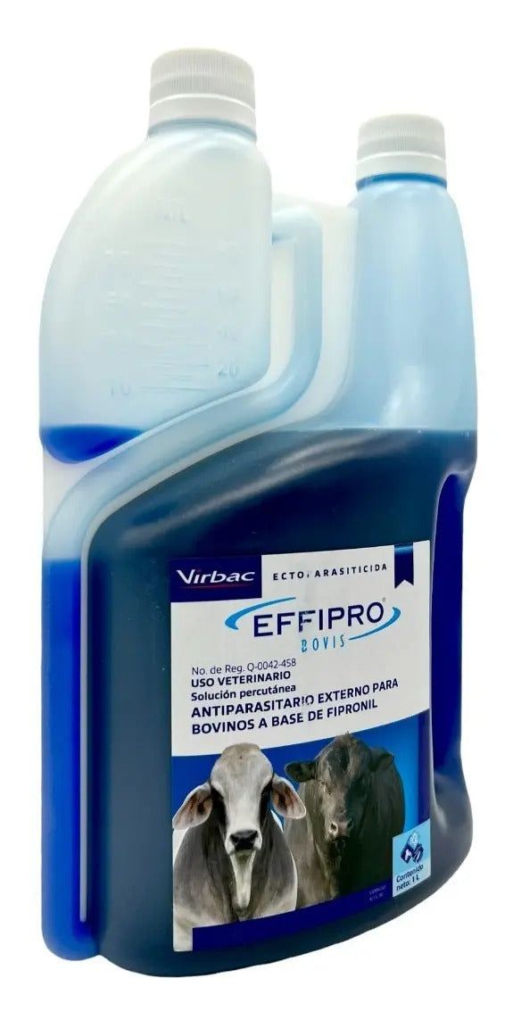 Virbac Effipro Bovis Fipronil Bovinos 1 litro