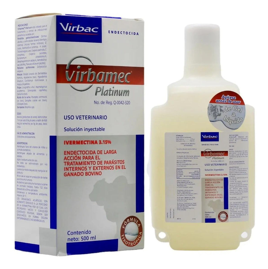 Virbac Virbamec Platinum Bovinos 500 ml