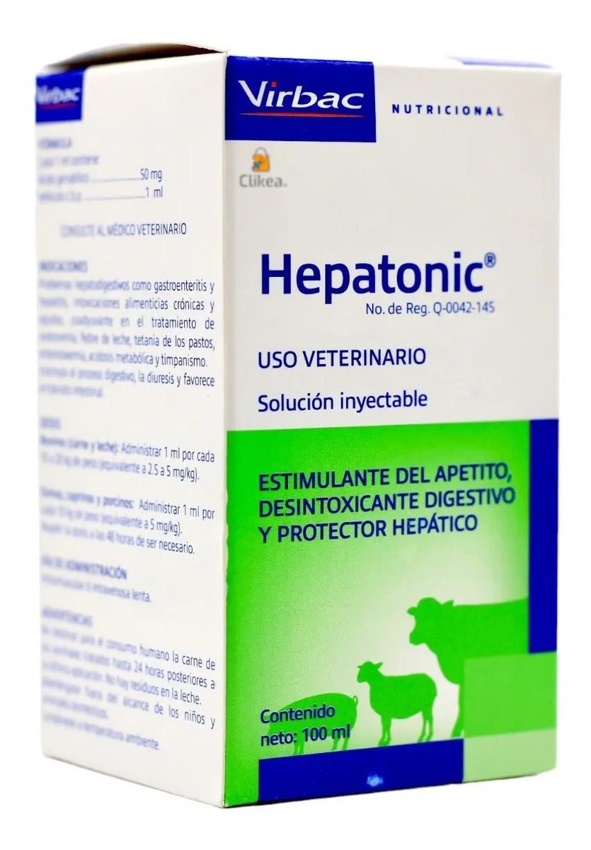 Virbac Hepatonic Bovinos 100 ml