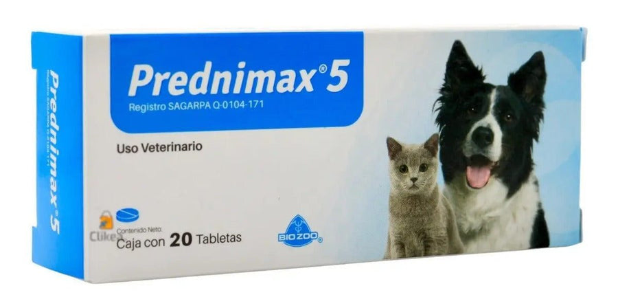 Bio Zoo Prednimax 5 20 Tabletas Perro y Gato