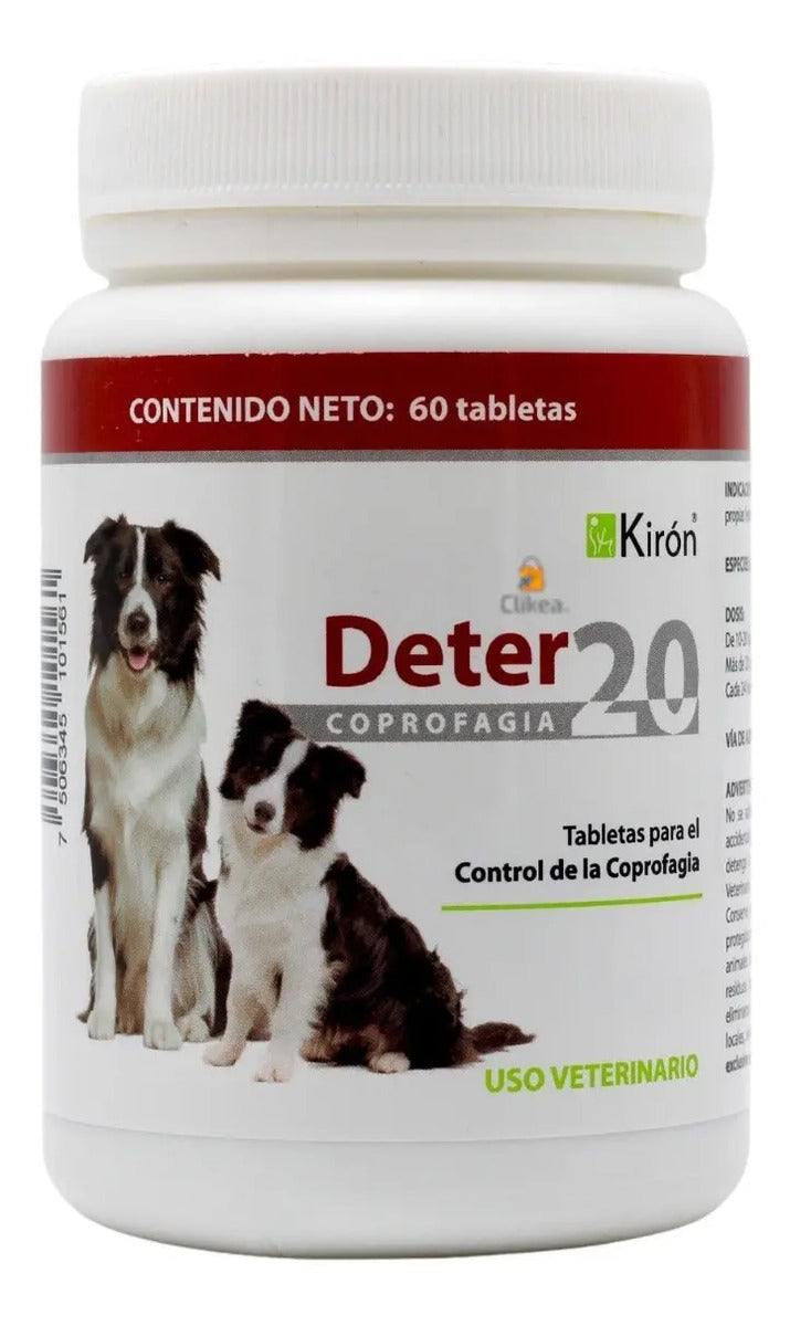 Kiron Deter 20 Coprofagia Perros 60 Tabletas