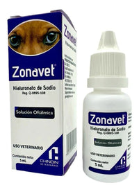 Chinoin Zonavet Hialuronato de Sodio Oftalmico 5 ml