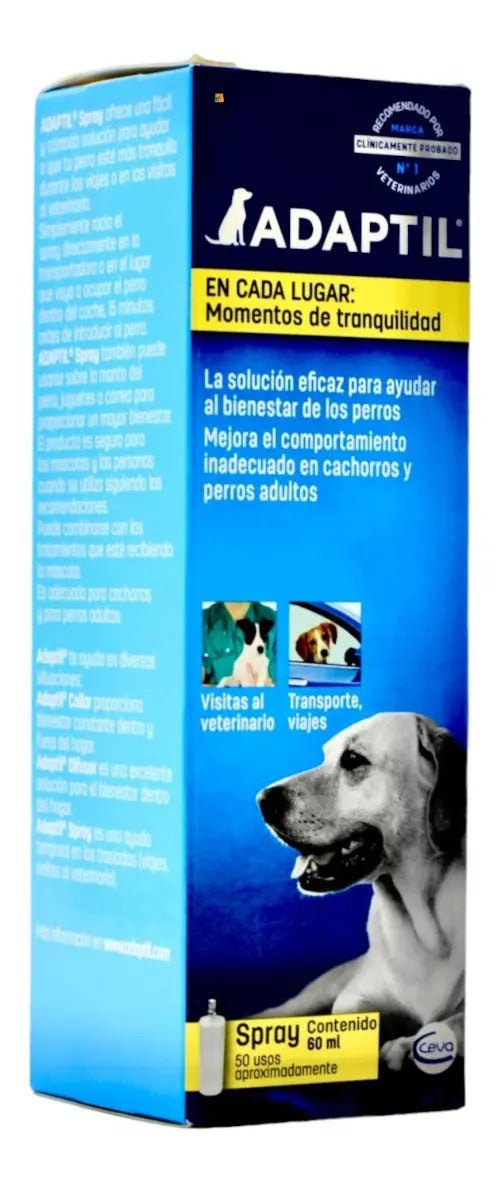 Adaptil Spray 60 ml Feromonas Perro