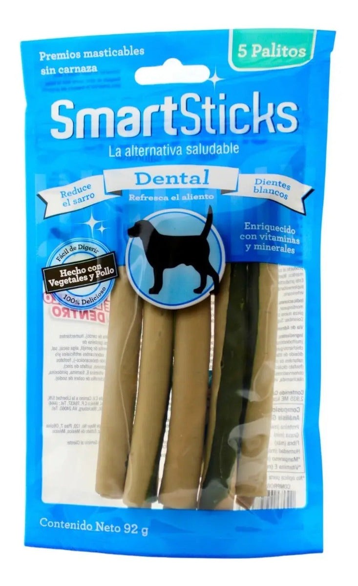 SmartSticks Dental Premios para Perro 92 g - 5 Piezas