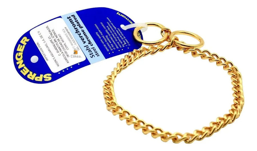 Sprenger Collar Redondo de Chapa para Perro - Varias Medidas