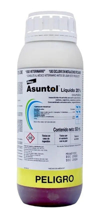 Asuntol Elanco Liquido 20% 500 ml Uso Especializado