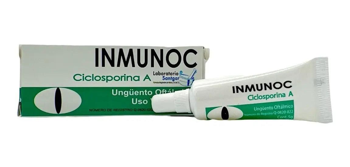 Inmunoc Santgar Unguento Oftalmico Veterinario 5 g