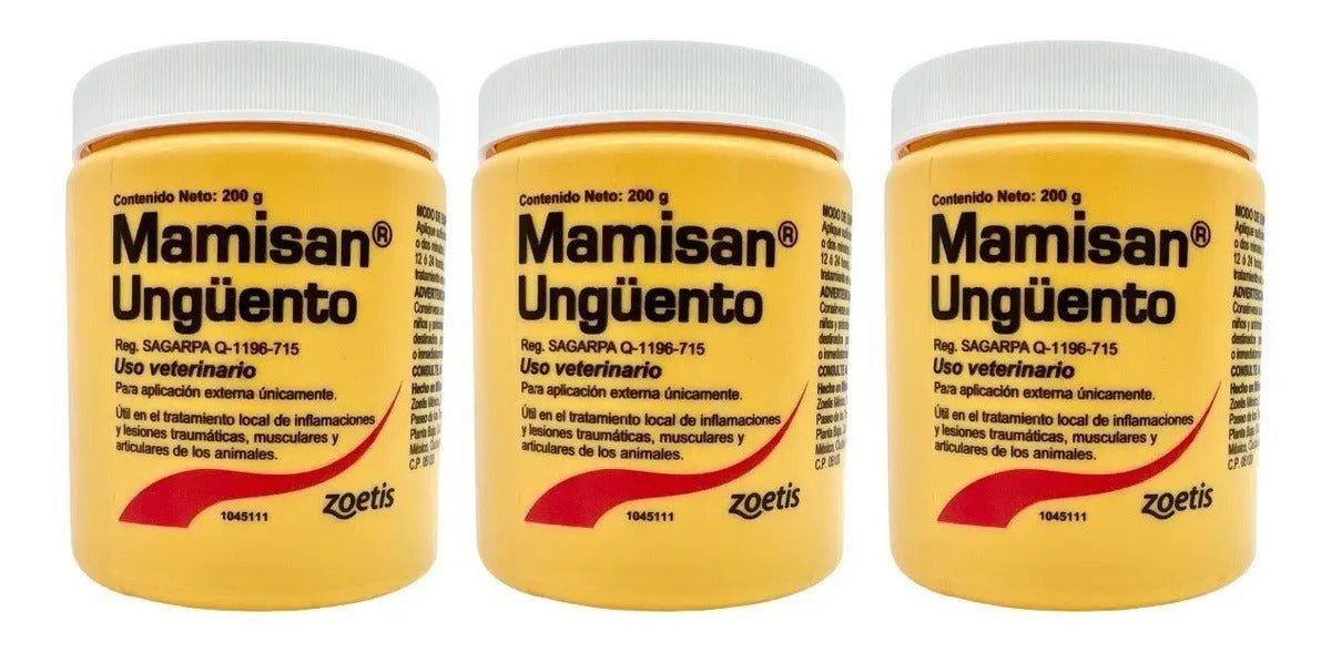 Mamisan Zoetis Unguento 200 g - Paquete de 3