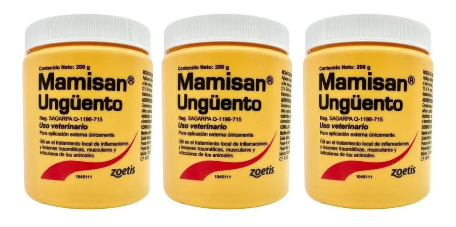 Mamisan Zoetis Unguento 200 g - Paquete de 3