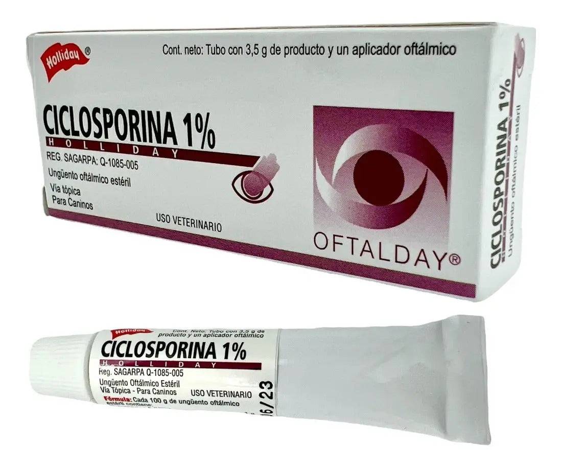 Oftalday Holliday Ciclosporina 1% Unguento Oftalmico 3.5 g