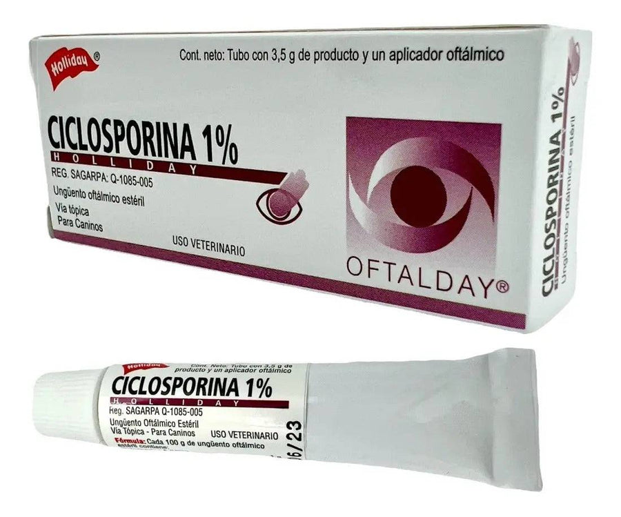Oftalday Holliday Ciclosporina 1% Unguento Oftalmico 3.5 g