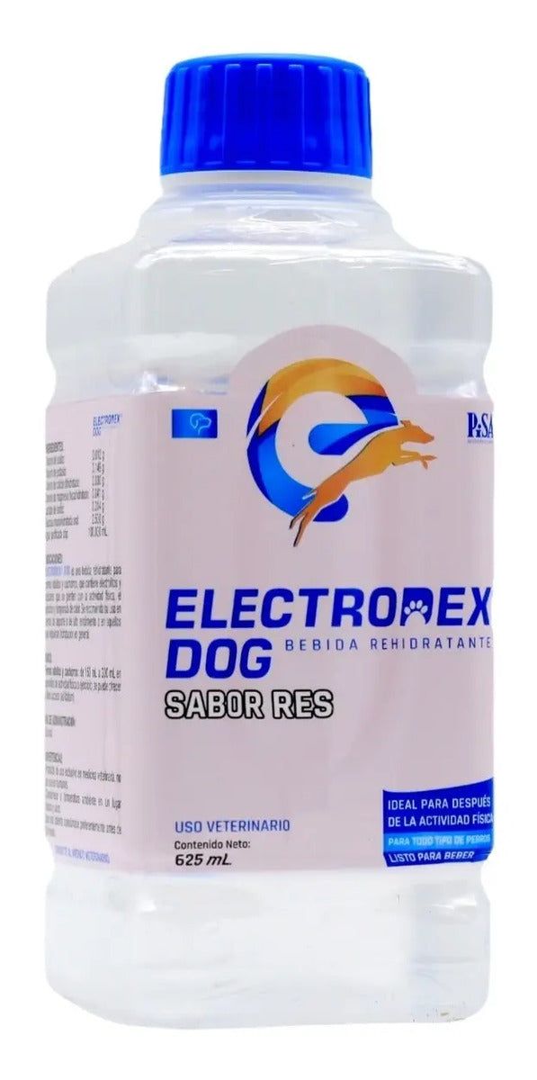 Electrodex Rehidratante para Perros 625 ml Sabor Res