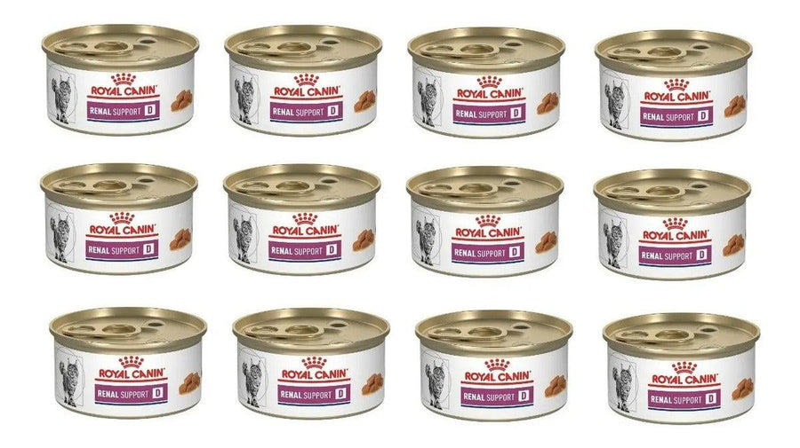 Royal Canin Renal Support D Lata 85 g para Gato - 12 Piezas