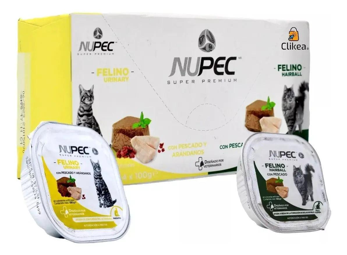 Nupec Felino Urinary & Hairball Lata para Gato - 4 Piezas