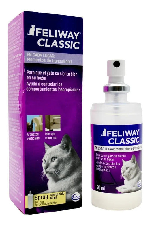 Feliway Classic Spray para Gatos 60 ml - 50 usos