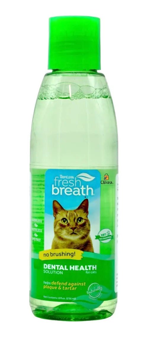 TropiClean Fresh Breath Aditivo Dental para Gatos 236 ml
