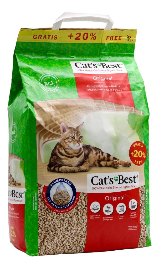 Cat's Best Original Arena para Gato 4.3 kg +20%