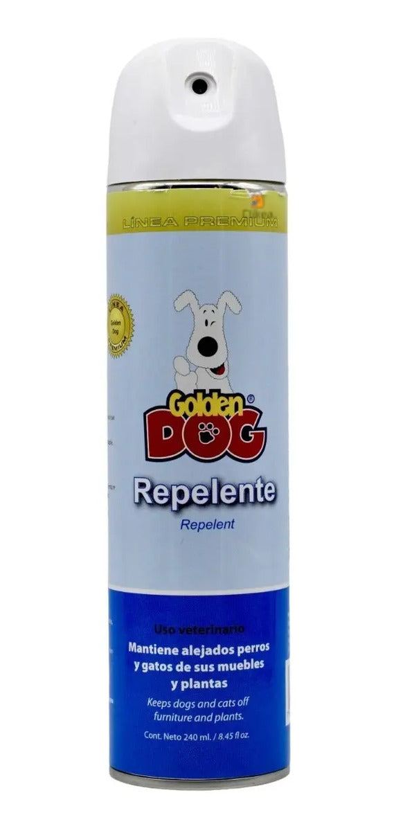Golden Dog Repelente Aerosol para Perros y Gatos 240 ml
