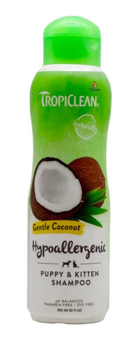 TropiClean Shampoo Hipoalergénico Coco 355 ml