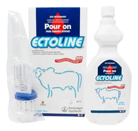 Ectoline Pour-On Bovinos Fipronil 1% 1000 ml