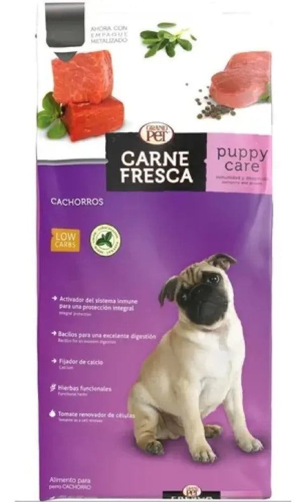 Carne Fresca Puppy Care 4 kg para Cachorros