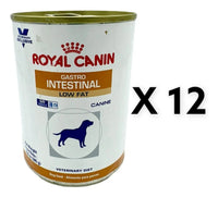 Royal Canin Gastrointestinal Low Fat Lata 385 g para Perro - 12 Piezas