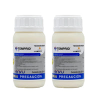 Temprid SC Envu 250 ml - Paquete con 2 Piezas — presentación completa, botella y accesorios originales sobre fondo blanco