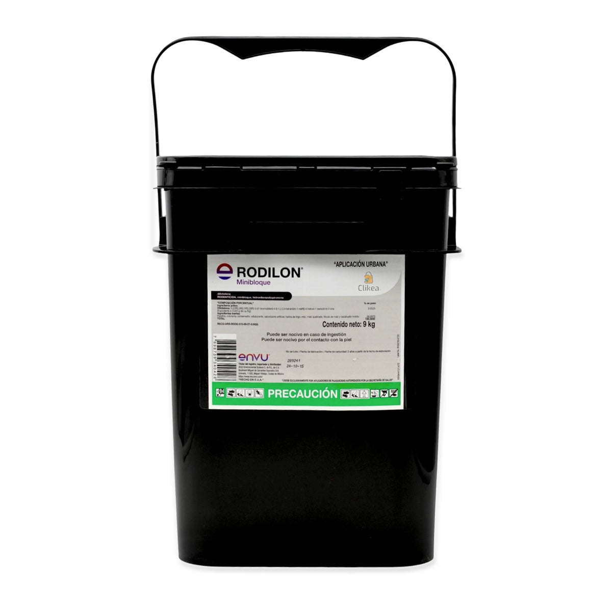 Rodilon Minibloque Envu 9 kg — cubeta completa sobre fondo blanco