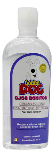 Golden Dog Ojos Bonitos 240 Ml Removedor Manchas Lagrimales  Sin Fragancia