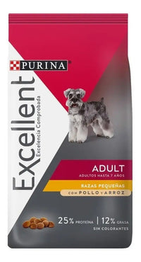 Purina Excellent Pollo Adulto Razas Pequeñas De 7.5kg