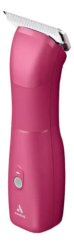 Maquina Andis Emerge Inalambrica Rosa Grooming Estetica Can Rosa