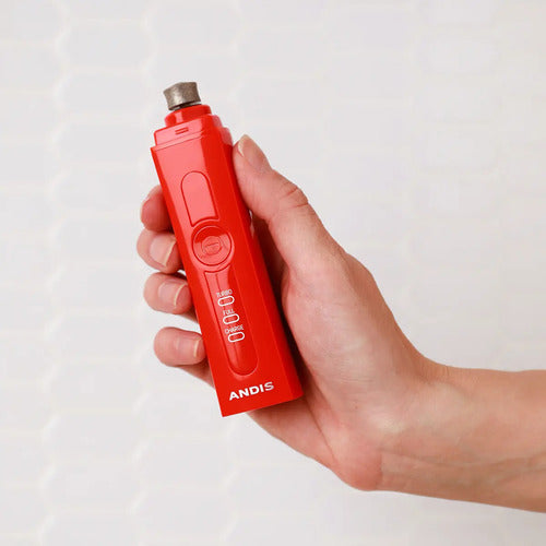 Molinillo Andis Pet Eléctrico Para Uñas De Perros Y Gatos Con Batería De Larga Duración Naranja Claro Mediano
