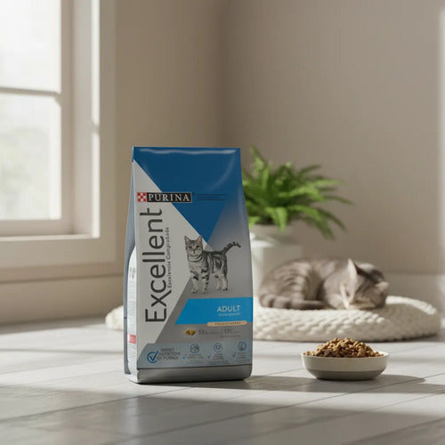 Excellent Adulto Pollo Y Arroz Para Gato 3kg